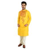 Abstract   Designed Cotton Kurta  Embroideried