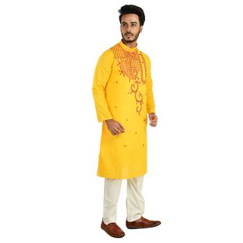 Abstract   Designed Cotton Kurta  Embroideried 3