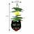 Salvus App SOLUTIONS Plastic Black Bhoot Face Wall Hanging Nazar Battu/EvilEyeProtectorforHome/Office/Shop (11x4.5 Inch)