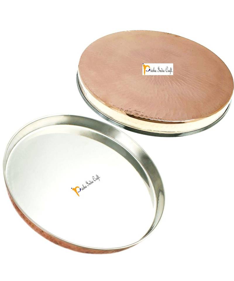 Thali Set Dinner Plate Bowls Fork Knife Glass Spoon and Serving Spoon