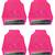 Atorakushon   Non Woven Fabric Blouse Cover Saree Cover Jeans Trousers Clothes Organizer For Wardrobe Pack Of 4 Pink