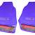 Atorakushon   Non Woven Fabric Blouse Cover Saree Cover Jeans Trousers Clothes Organizer For Wardrobe Pack Of 2 Blue
