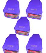 Atorakushon   Non Woven Fabric Blouse Cover Saree Cover Jeans Trousers Clothes Organizer For Wardrobe Pack Of 5 Blue
