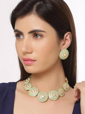 Green necklace-sets 2
