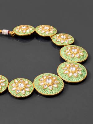 Green necklace-sets 4
