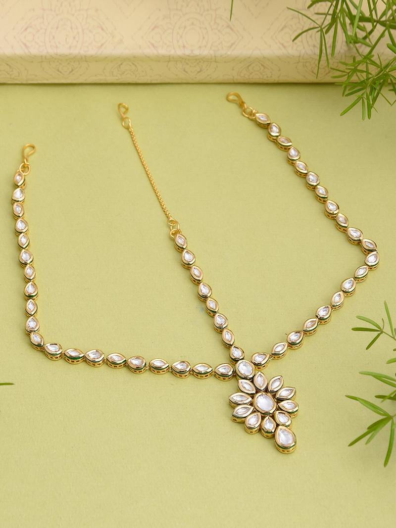 Multicolor maang-tikka