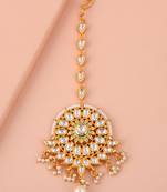 Multicolor maang-tikka