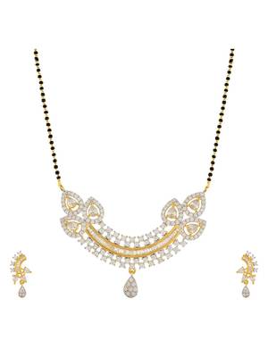 White mangalsutra 1