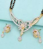 White mangalsutra