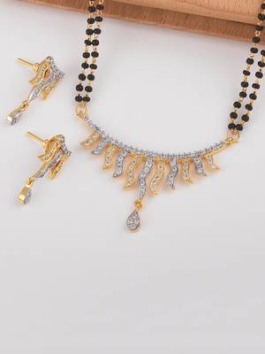 White mangalsutra 1
