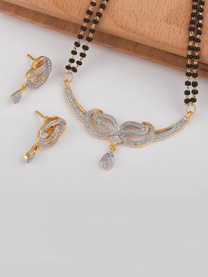 White mangalsutra 1