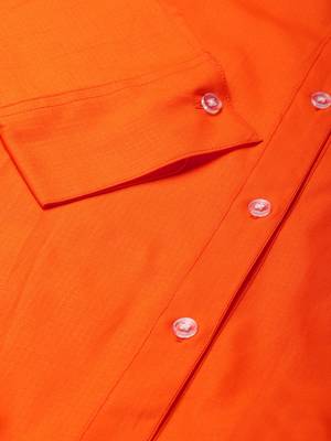 Orange plain cotton tunics
 3