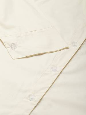 Off-white plain cotton tunics
 5