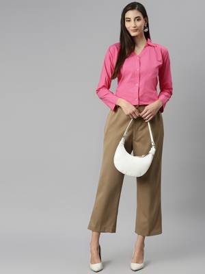 Pink plain cotton tunics
 1