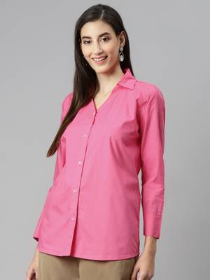 Pink plain cotton tunics
 3