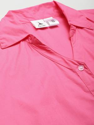 Pink plain cotton tunics
 5
