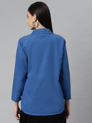Blue plain cotton tunics
 4