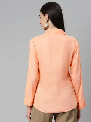 Peach plain cotton tunics
 4