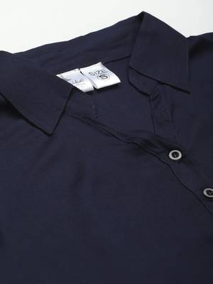 Blue plain cotton tunics
 5