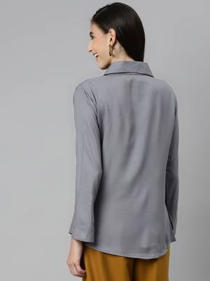 Grey plain cotton tunics
 4