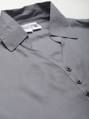 Grey plain cotton tunics
 5