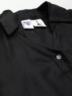 Black plain cotton tunics
 5