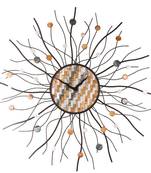 3012-SHELL Big Metal Antique Clock for Living Room