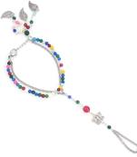 Multicolor haath-phool-hath-panja