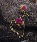 Red haath-phool-hath-panja