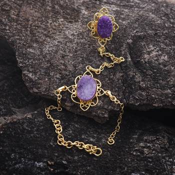 Purple haath-phool-hath-panja 1