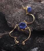 Blue haath-phool-hath-panja