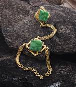 Green haath-phool-hath-panja