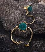 Green haath-phool-hath-panja