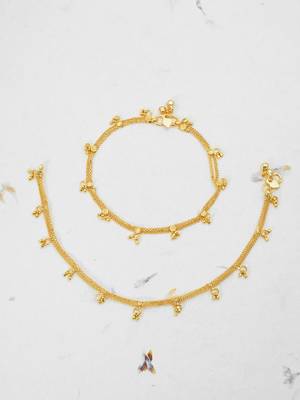 Gold anklets 1