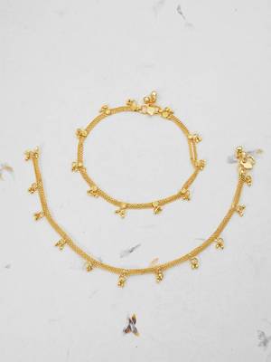 Gold anklets 2