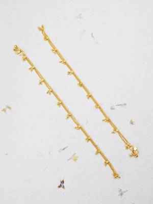 Gold anklets 3