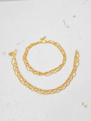 Gold anklets 2