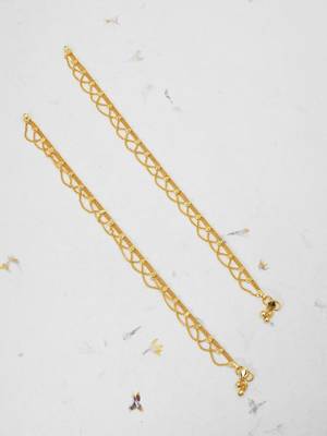 Gold anklets 3