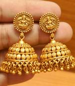 Gold jhumkas