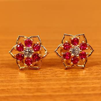 Red studs 1