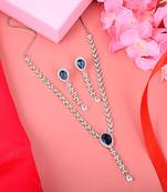 Blue necklace-sets