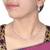 Gold CZ necklace-sets