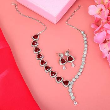 Red necklace-sets 1
