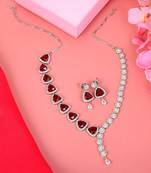 Red necklace-sets