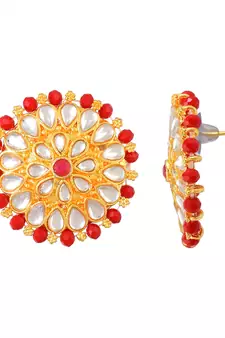 Red Choker Necklace-sets