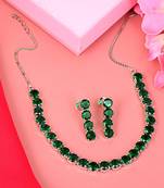 Green necklace-sets