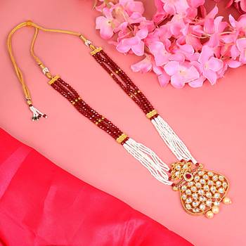 Gold Kundan necklace-sets 1