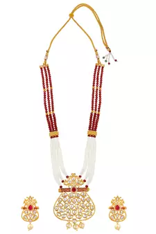 Gold Kundan necklace-sets