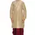 Men's Double Tone kurta Maroon Dhoti