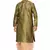 Men's Coper Gold Kurta Gold Dhoti